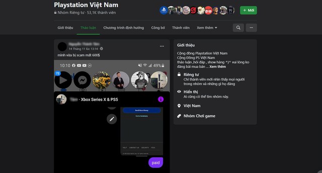 Nhẹ dạ, game thủ Việt bị lừa mấy chục triệu đồng khi mua PS5 qua mạng - Ảnh 2.