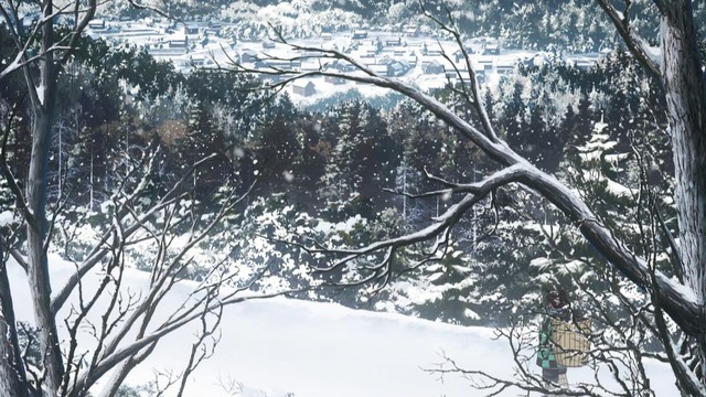 Fan cuồng KnY mặc mỗi áo phông và quần đùi, rủ nhau leo núi tuyết đến thăm quê hương anh em nhà Tanjiro - Ảnh 3.