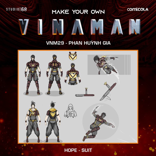 Chiêm ngưỡng những bộ giáp sáng tạo nhất của Vinaman - Siêu anh hùng đầu tiên của Việt Nam - Ảnh 10.
