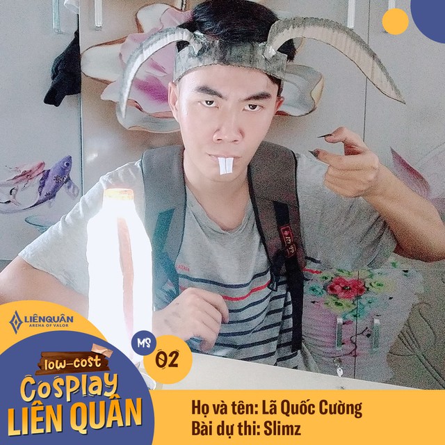 Loạt bài dự thi cosplay tướng Liên Quân siêu đơn giản nhưng max hài của game thủ Việt - Ảnh 3.