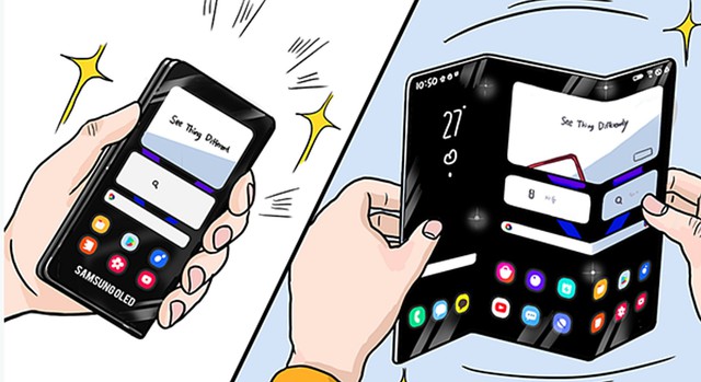 Đây sẽ là những chiếc điện thoại gập, cuộn trong tương lai của Samsung? - Ảnh 2.