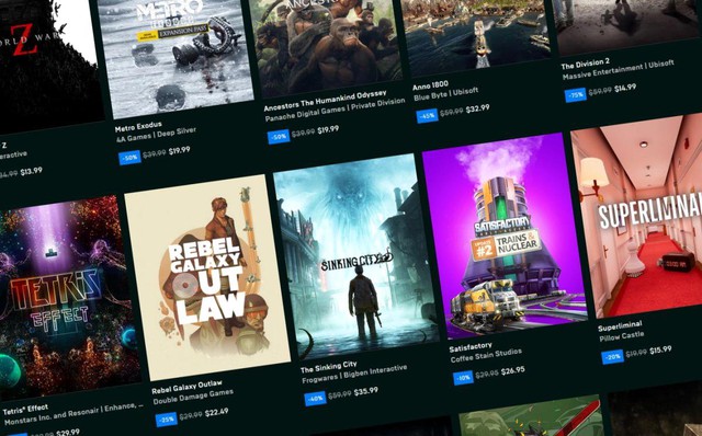 Theo bước Steam, Epic Games Store cũng tung ra khuyến mãi Black Friday với hàng loạt bom tấn giảm giá cực sốc - Ảnh 1.