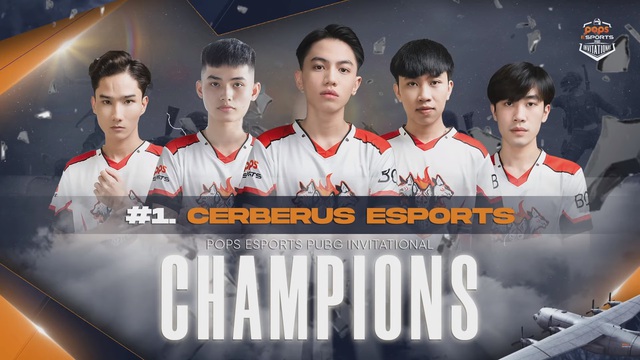 Cerberus lấy lại vị thế ông trùm quốc nội sau khi lên ngôi vô địch POPS eSports PUBG Invitational - Ảnh 1.