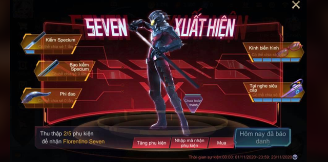 Liên Quân Mobile: Mẹo tăng tốc nhận FREE Florentino Ultraman dành cho người ít tương tác trên MXH - Ảnh 2. Liên Quân Mobile: Mẹo tăng tốc nhận FREE Florentino Ultraman dành cho người ít tương tác trên MXH - Ảnh 2.