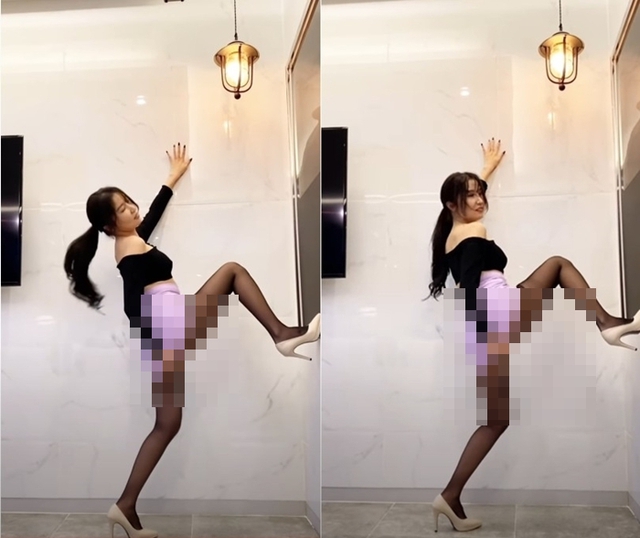 Tuyên bố không mặc nội y, nữ Youtuber khiến fan sốc nặng khi bất ngờ vén váy, nhảy gợi cảm trên sóng - Ảnh 4.