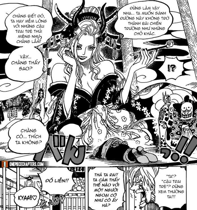 One Piece: Lọt vào động bàn tơ, liệu Sanji sẽ làm cách nào để vượt qua kiếp nạn mang tên Black Maria? - Ảnh 2.