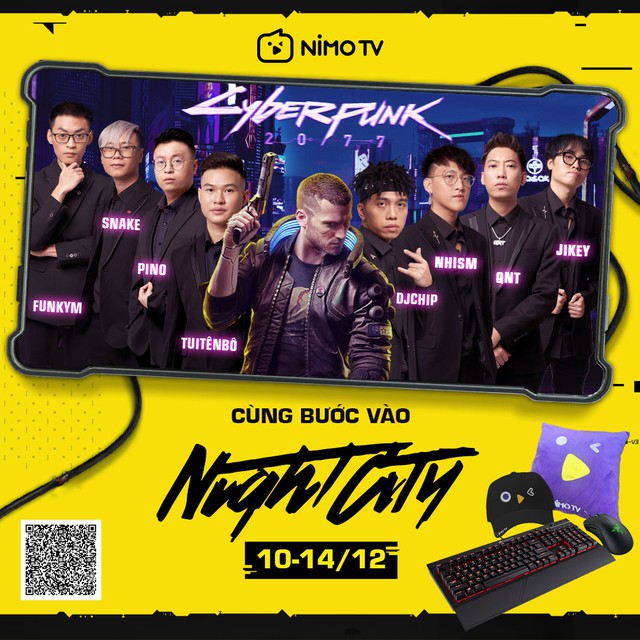 Chơi siêu phẩm Cyberpunk 2077 nhận 100 triệu đồng từ NimoTV! - Ảnh 2.