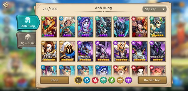 Những hình ảnh Việt hóa của Summoners Era được hé lộ thời gian gần đây khiến nhiều game thủ chú ý