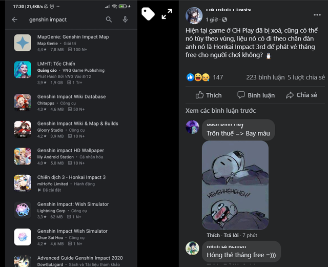 Genshin Impact bị xóa khỏi App Store và CH Play Việt Nam - Ảnh 2.