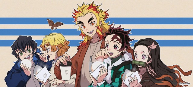 Kimetsu no Yaiba: Mặc dù đã hy sinh nhưng Viêm Trụ mãi mãi còn sống trong loạt fan art của người hâm mộ - Ảnh 14.