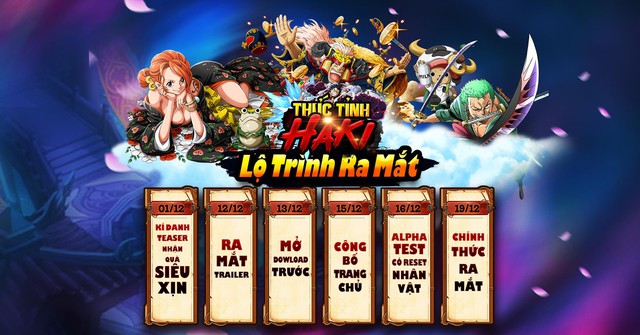 Game mobile đề tài One Piece Thức Tỉnh Haki công bố lộ trình ra mắt game thủ Việt - Ảnh 1.