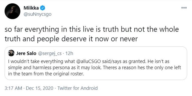 CS:GO - Allu lên tiếng thừa nhận quyết định kick Aleksib là sai lầm - Ảnh 4.