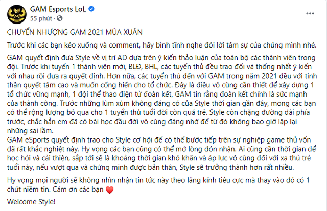 Chiêu mộ tuyển thủ từng dính nghi vấn phỉ báng Faker, GAM Esports nhận mưa gạch đá từ fan hâm mộ - Ảnh 1.