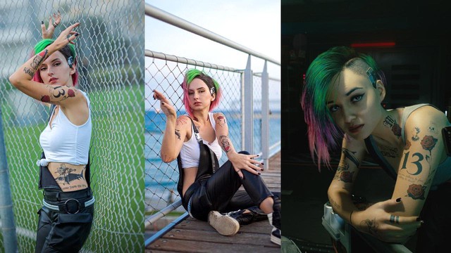 Xuất hiện cô nàng xinh đẹp Judy Alvarez phiên bản đời thật, sexy không kém trong Cyberpunk 2077 - Ảnh 1.