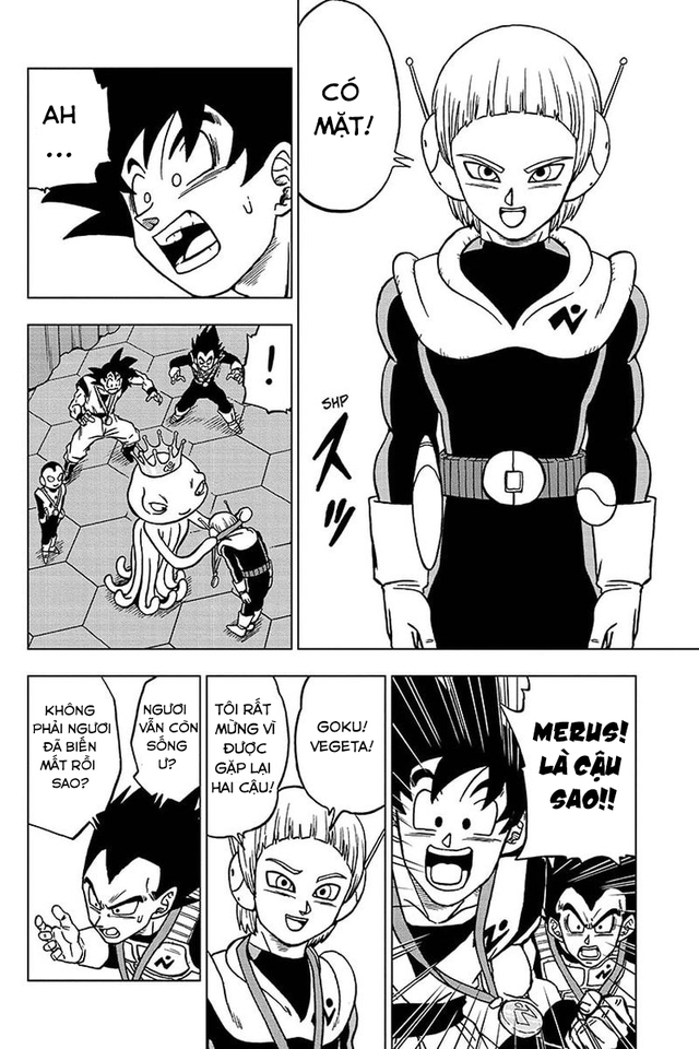 Dragon Ball Super: Mất sức mạnh của Thiên Sứ, liệu Merus có sử dụng được bản năng vô cực hay không? - Ảnh 1.