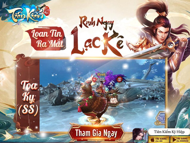 Tiên Kiếm Kỳ Hiệp - Game nhập vai Tu Tiên Độ Kiếp chính thức ra mắt, tặng Giftcode - Ảnh 1.