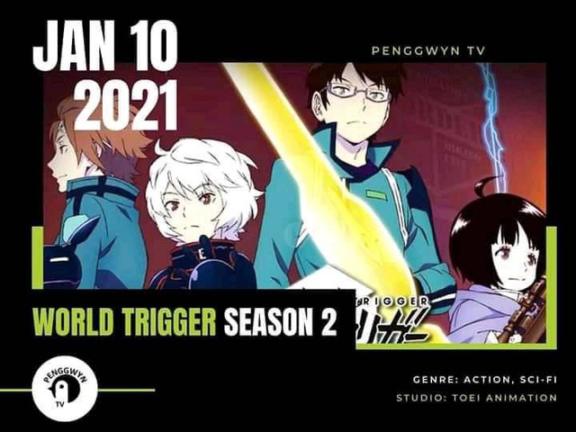 24 bộ anime sẽ được xuất bản trong năm 2021, hầu hết đều là cực phẩm