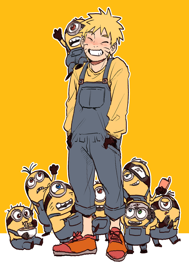 Ngỡ ngàng khi thấy đám Minions khờ khạo cosplay các nhẫn giả trong Naruto cực ngầu - Ảnh 13.