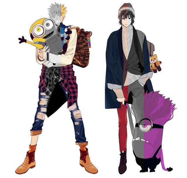 Ngỡ ngàng khi thấy đám Minions khờ khạo cosplay các nhẫn giả trong Naruto cực ngầu - Ảnh 14.