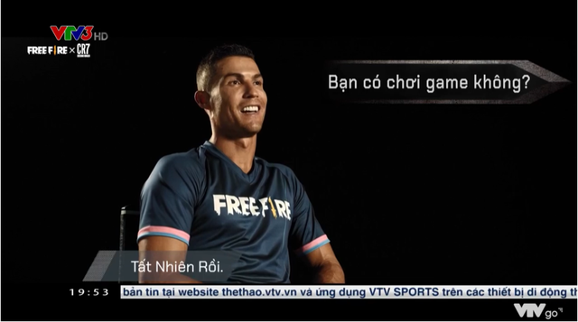 Ronaldo lên hẳn thời sự VTV để nói về Free Fire, đập tan mọi tin đồn chế giễu từ tựa game nào đó - Ảnh 2.