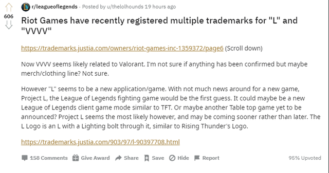 Riot Games phải chăng sắp ra thêm siêu phẩm khi bất ngờ đăng ký thương hiệu mới hoàn toàn? - Ảnh 2.