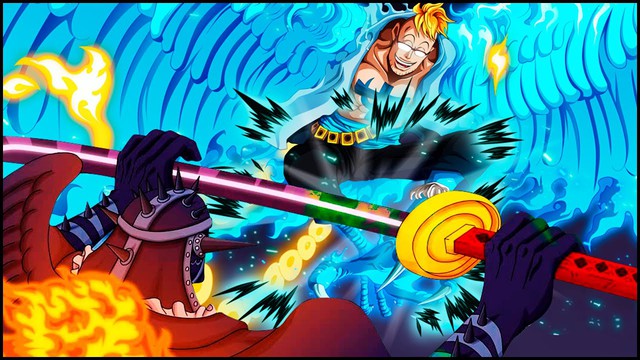 One Piece: Phượng Hoàng Marco một mình cân cả 2 tam tai mạnh nhất dưới trướng Tứ Hoàng Kaido - Ảnh 2.