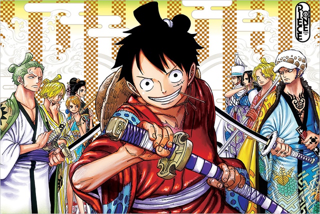 Poster long lanh của One Piece