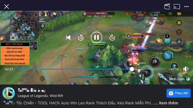 Hacker Việt muốn phá nát Tốc Chiến server ĐNÁ, livestream hack auto win, hàng loạt người bị “dắt mũi” - Ảnh 5.