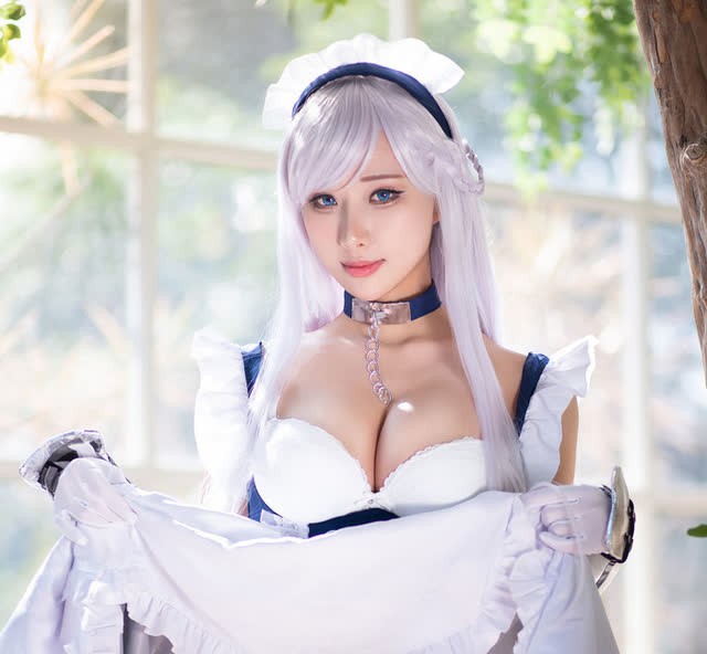 Nữ thần cosplay Hane Ame đốt mắt người xem khi hóa thân thành mỹ nhân nóng bỏng trong Azur Lane - Ảnh 1.