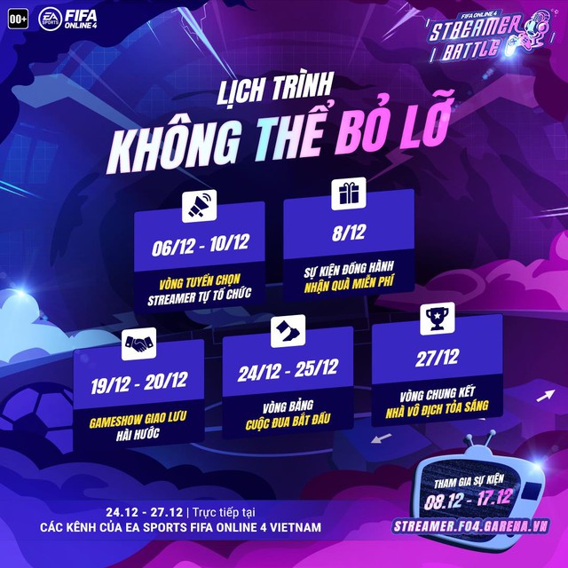 Vinh Râu, Vodka Quang, Luận BK cùng loạt streamer đình đám chính thức tham gia Streamer Battle của FIFA Online 4 - Ảnh 3.