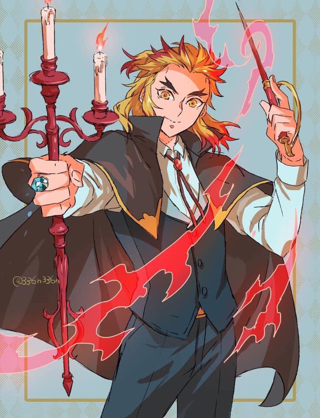 Lạ lẫm khi thấy dàn Kiếm sĩ diệt quỷ trong Kimetsu no Yaiba hóa phù thủy phép thuật đầy mình - Ảnh 3.