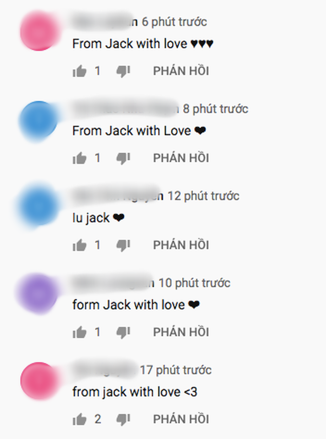 Teaser MV mới của K-ICM lên top 2 trending, lượng dislike gấp 10 lần like, cộng đồng mạng thi nhau spam bình luận From Jack with love - Ảnh 5.