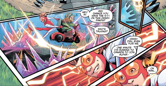 Kể cả tại sân nhà Marvel, Quicksilver cũng không thể nhanh hơn The Flash? - Ảnh 6.
