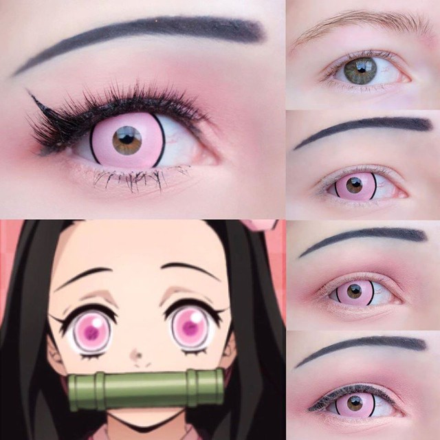 Bí kíp hóa trang mắt sao y bản chính các nhân vật trong anime Kimetsu no Yaiba - Ảnh 9.