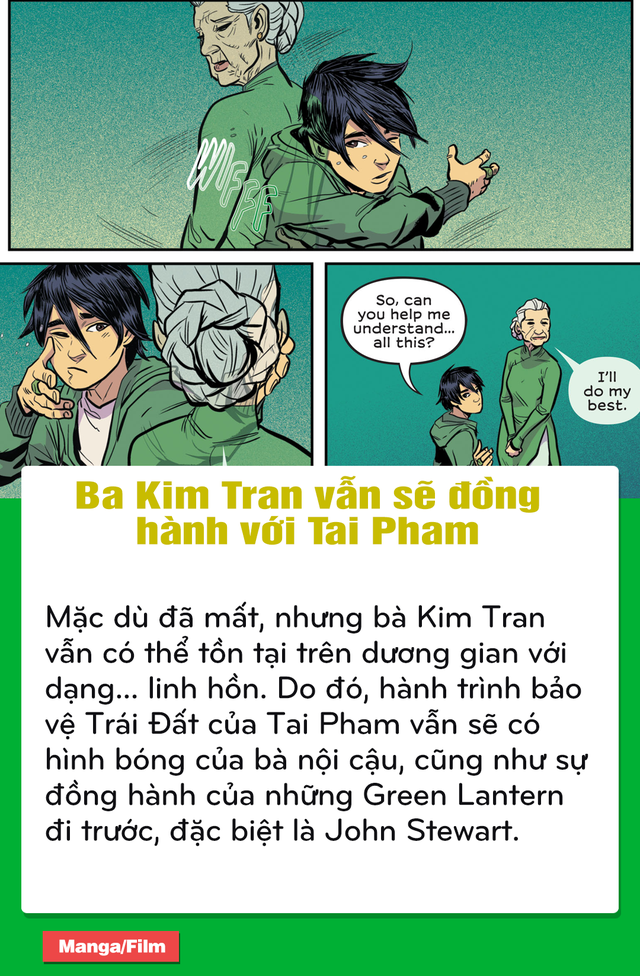 DC Comics: Điểm lại những chi tiết thú vị trong bộ truyện về siêu anh hùng Green Lantern người Việt - Tài Phạm - Ảnh 6.