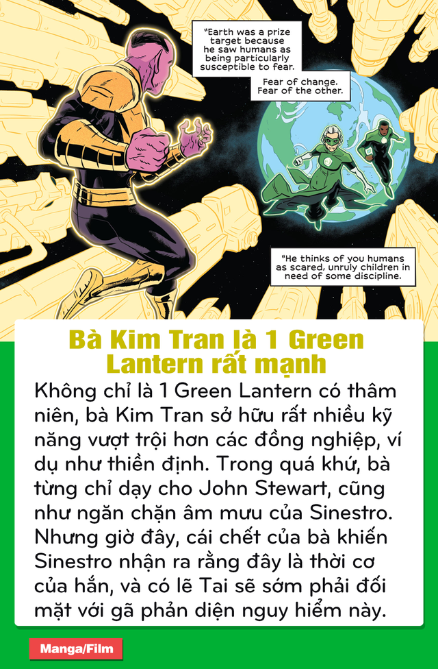 DC Comics: Điểm lại những chi tiết thú vị trong bộ truyện về siêu anh hùng Green Lantern người Việt - Tài Phạm - Ảnh 10.