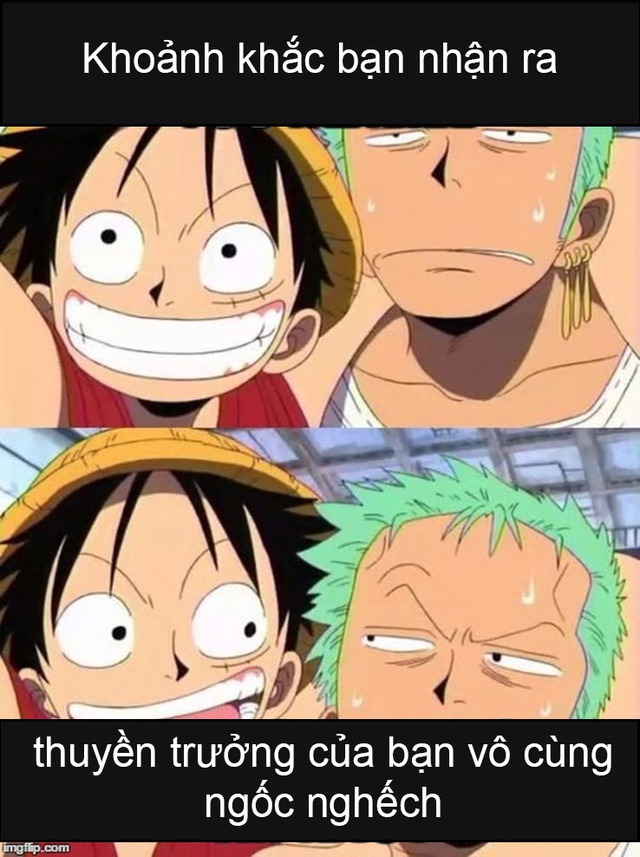 One Piece: Thư giãn cuối tuần với loạt ảnh meme cười sái quái hàm xung quanh thánh tấu hài Luffy - Ảnh 2.