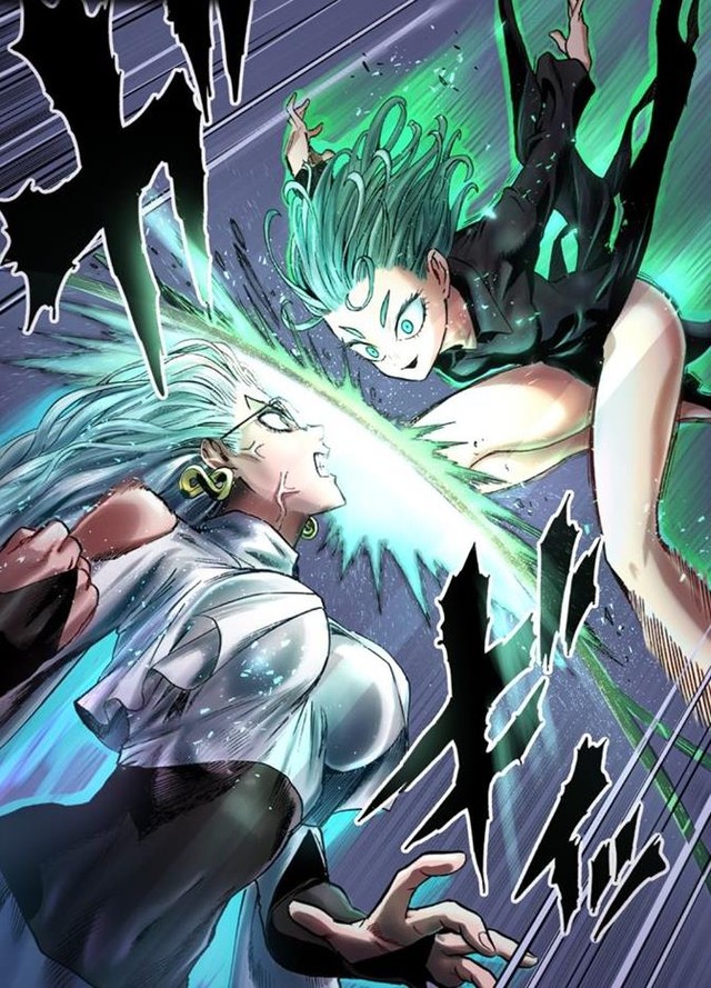 One Punch Man chap 172: Vua quái vật Orochi tái sinh đại chiến chị đại tâm linh Tatsumaki