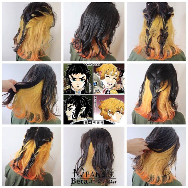 Ngắm loạt cảnh cosplay màu tóc 7 sắc cầu vồng của các nhân vật Kimetsu no Yaiba mà mê - Ảnh 5.