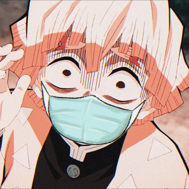 Loạt ảnh hài hước về các nhân vật Kimetsu no Yaiba đeo khẩu trang chống virus cúm corona - Ảnh 7.