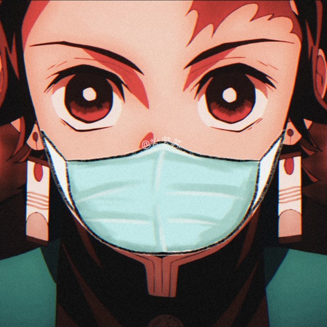 Loạt ảnh hài hước về các nhân vật Kimetsu no Yaiba đeo khẩu trang chống virus cúm corona - Ảnh 8.