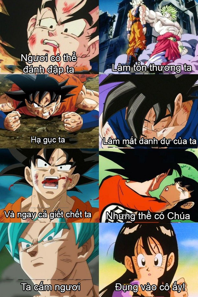 Dragon Ball: Vợ chồng Goku và Chichi trở thành bể muối để fan chế meme hài hước - Ảnh 1.