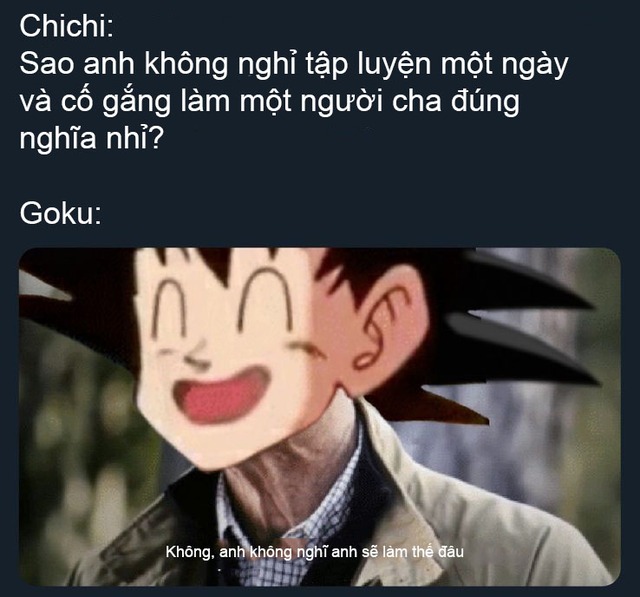 Dragon Ball: Vợ chồng Goku và Chichi trở thành bể muối để fan chế meme hài hước - Ảnh 6.