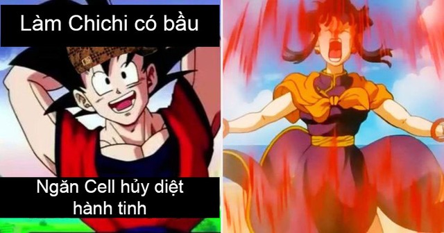 Dragon Ball: Vợ chồng Goku và Chichi trở thành bể muối để fan chế meme hài hước - Ảnh 9.