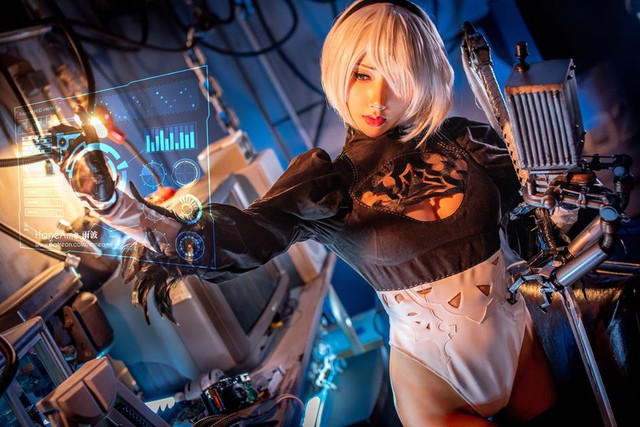 Mướt mắt khi ngắm bộ ảnh cosplay hở bạo về cô nàng 2B trong Nier: Automata - Ảnh 16. Mướt mắt khi ngắm bộ ảnh cosplay hở bạo về cô nàng 2B trong Nier: Automata - Ảnh 16.