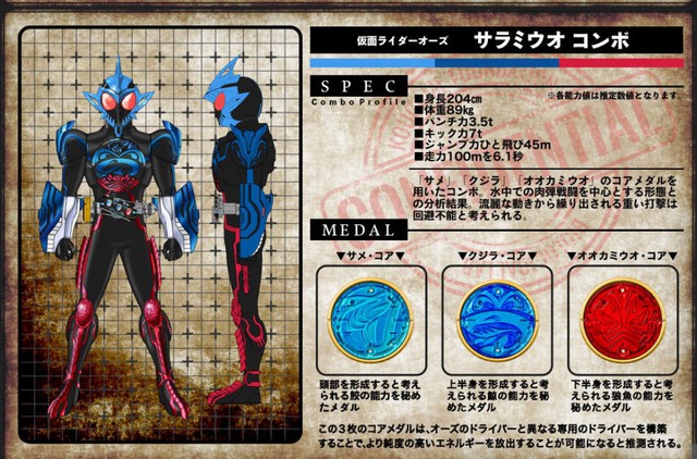 Kamen Rider: Những fact thú vị về Kamen Rider OOO mà có thể bạn chưa biết - Ảnh 9.