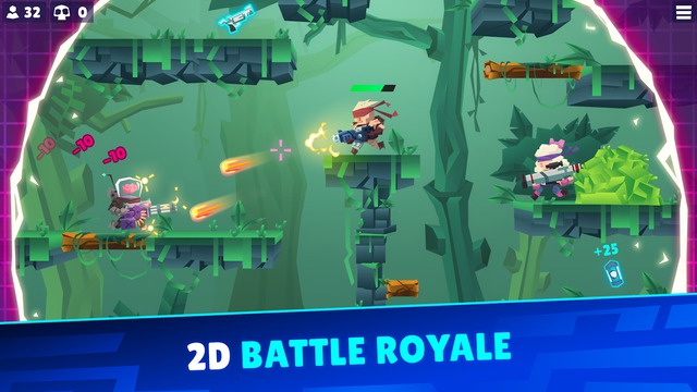 Battle Royale… 2D, chuyện tưởng như đùa nhưng lại có thật trong tựa game Bullet League - Ảnh 3.