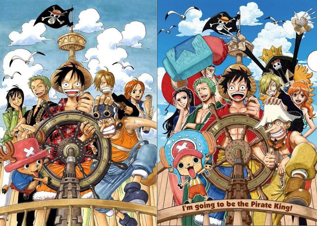 Time skip: Cùng One Piece đón chào sự trưởng thành của các nhân vật trong time skip - một thời gian được bỏ qua trong truyện. Bạn chắc chắn sẽ bất ngờ với những thay đổi và sự tiến hóa của nhóm hải tặc Mũ Rơm.