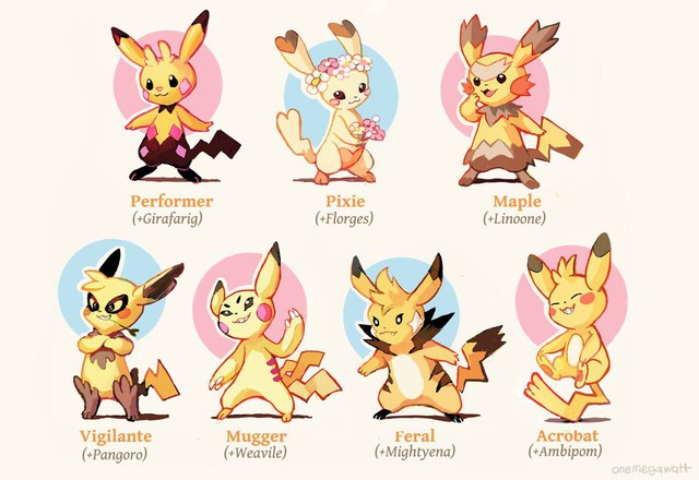 Xem loạt tranh Pokemon được nhân giống chéo loài siêu lạ mắt khiến fan ruột mê mẩn - Ảnh 5.