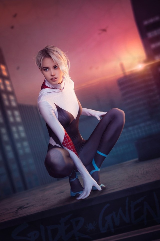 Chiêm ngưỡng bộ ảnh cosplay Spider-Gwen xuất thần của Shirogane-sama - Ảnh 11.